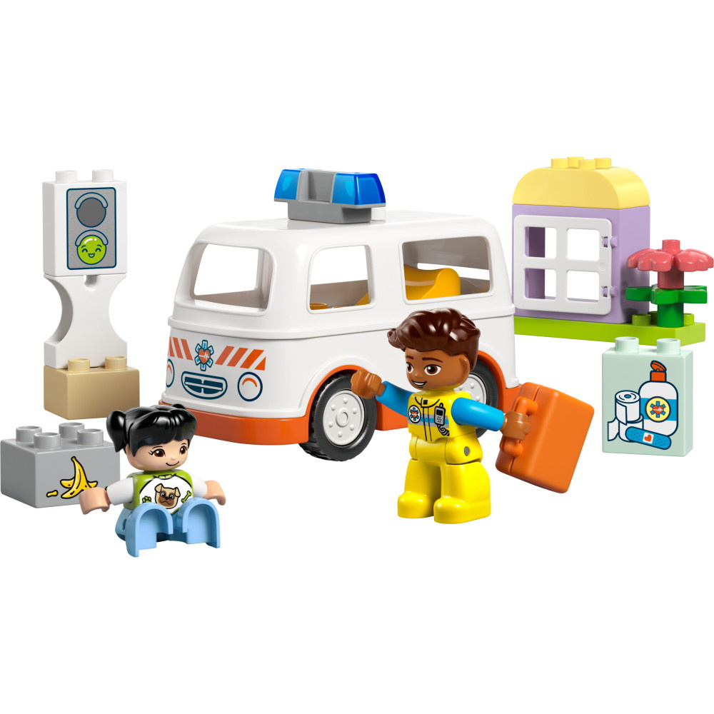 LEGO Duplo - Ambulans och förare