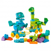 LEGO Duplo - 3-i-1 Dinosaurier på hjul LEGO Duplo - 3-i-1 Dinosaurier på hjul