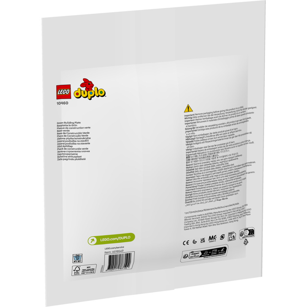 LEGO Duplo - Grön byggplatta