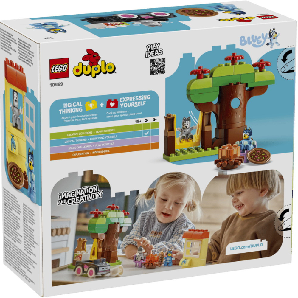 LEGO Duplo - Bluey Pizzatjejer Med Muffin Och Bluey 