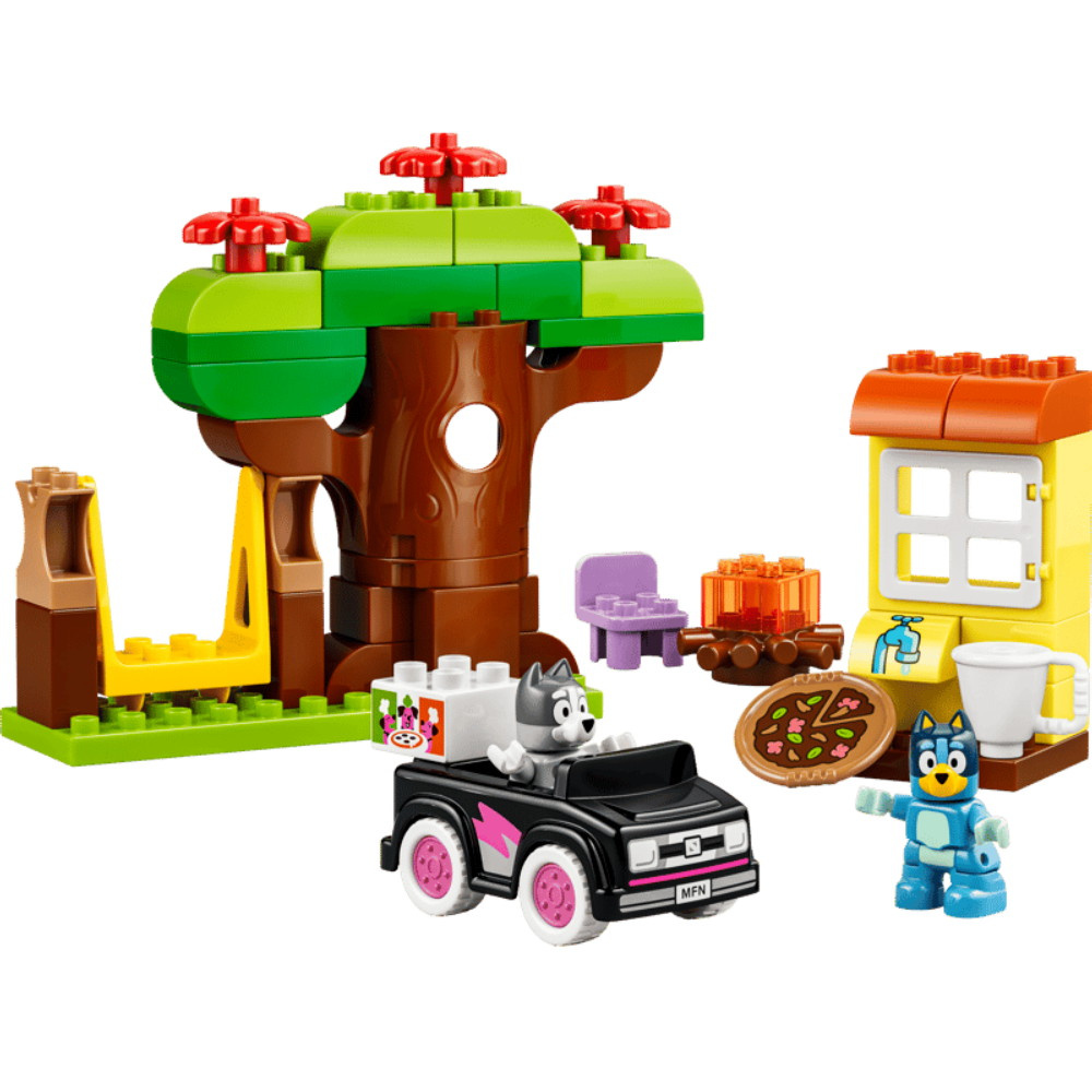 LEGO Duplo - Bluey Pizzatjejer Med Muffin Och Bluey 