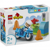 LEGO Duplo - Blå Polismotorcykel LEGO Duplo - Blå Polismotorcykel