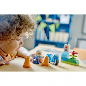 LEGO Duplo - Blå Polismotorcykel LEGO Duplo - Blå Polismotorcykel