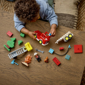 LEGO Duplo - Brandbil Med Slang Och Brandman LEGO Duplo - Brandbil Med Slang Och Brandman