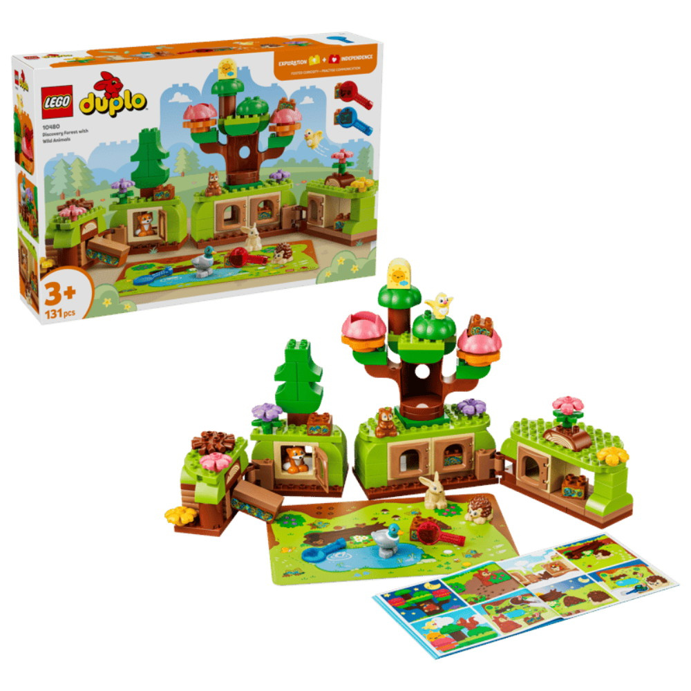 LEGO Duplo - Upptäckarskog Med Vilda Djur