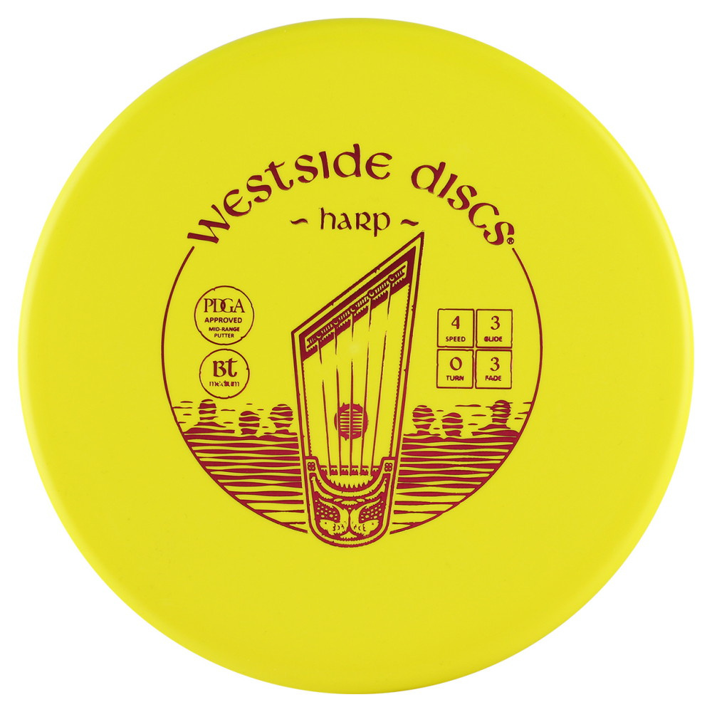 Westside Discs Harp BT Medium Yellow