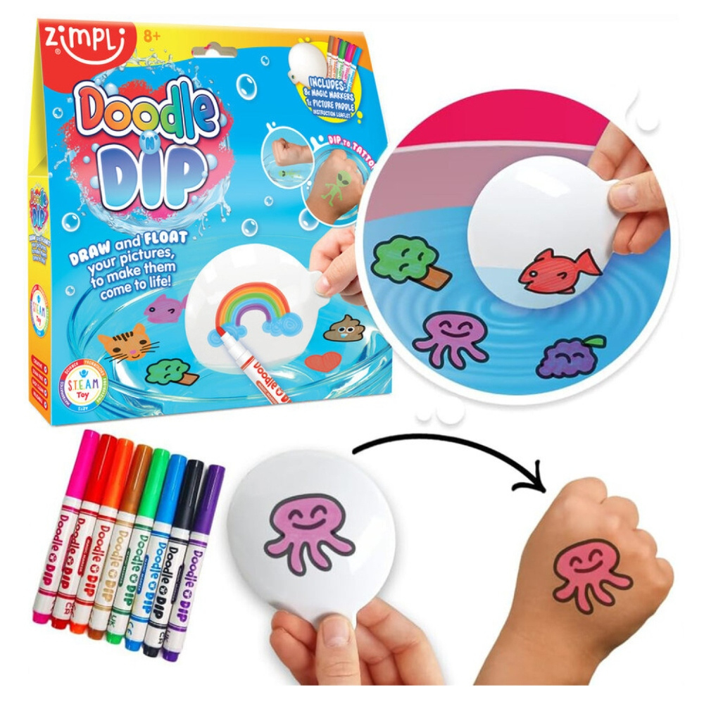 Zimpli Kids Ritset Doodle N Dip