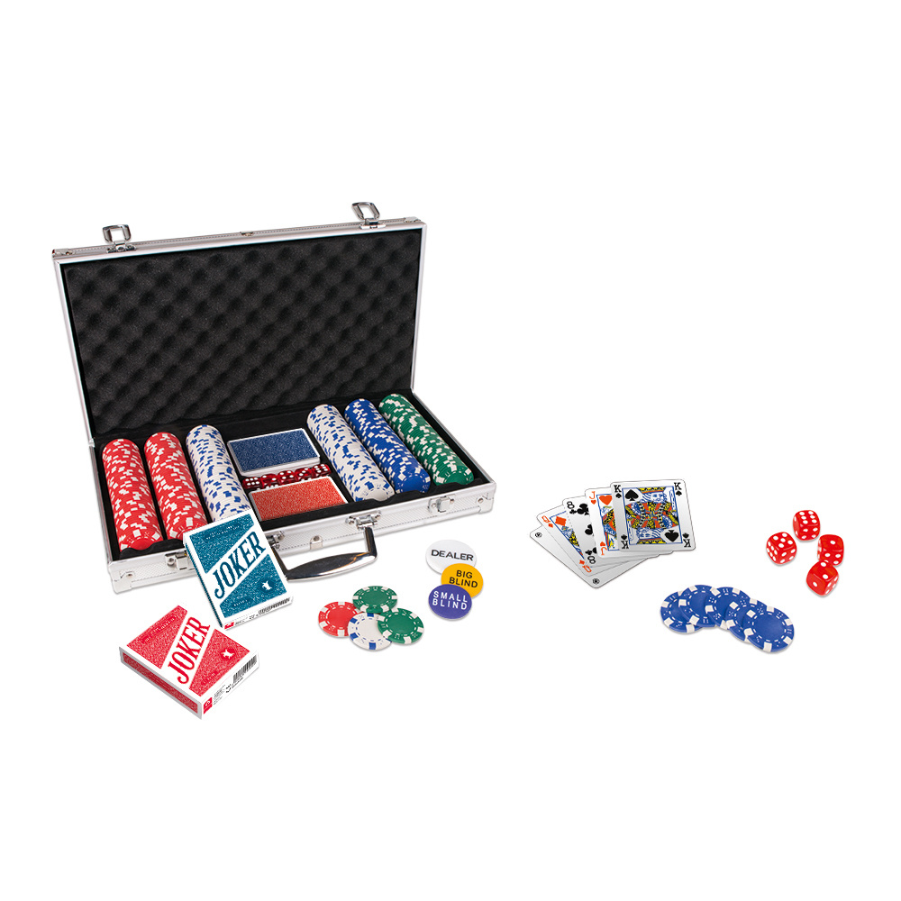 Joker Poker Set 300 Aluminium