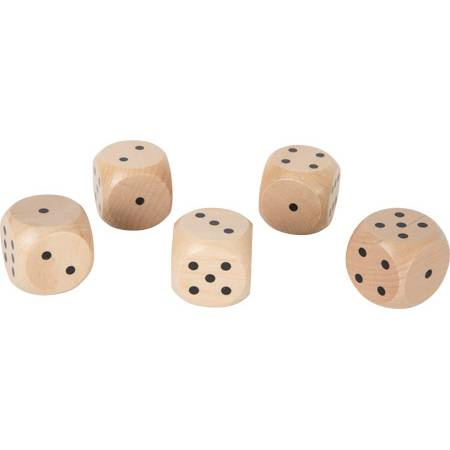 Giant Wooden Dice
