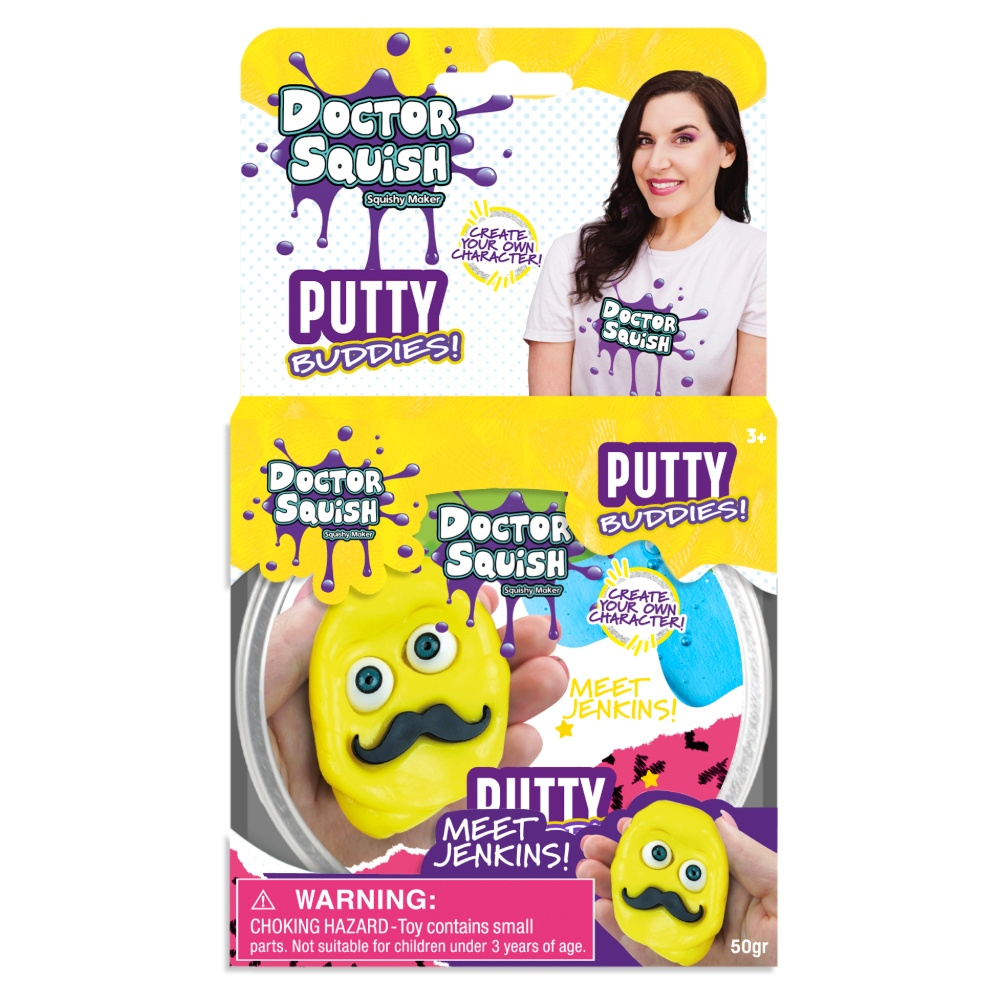 Doctor Squish Putty Jenkins Gul 50 g