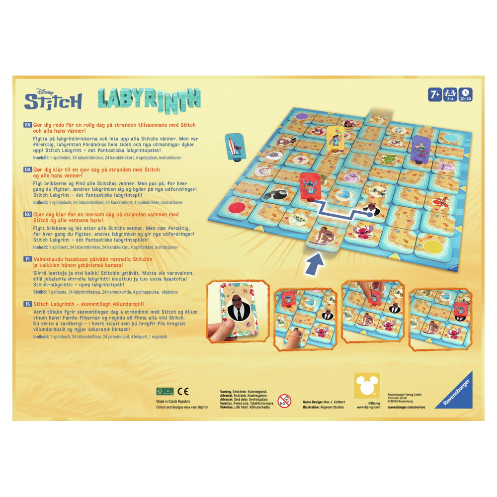 Labyrinth Disney - Stitch (Swe)