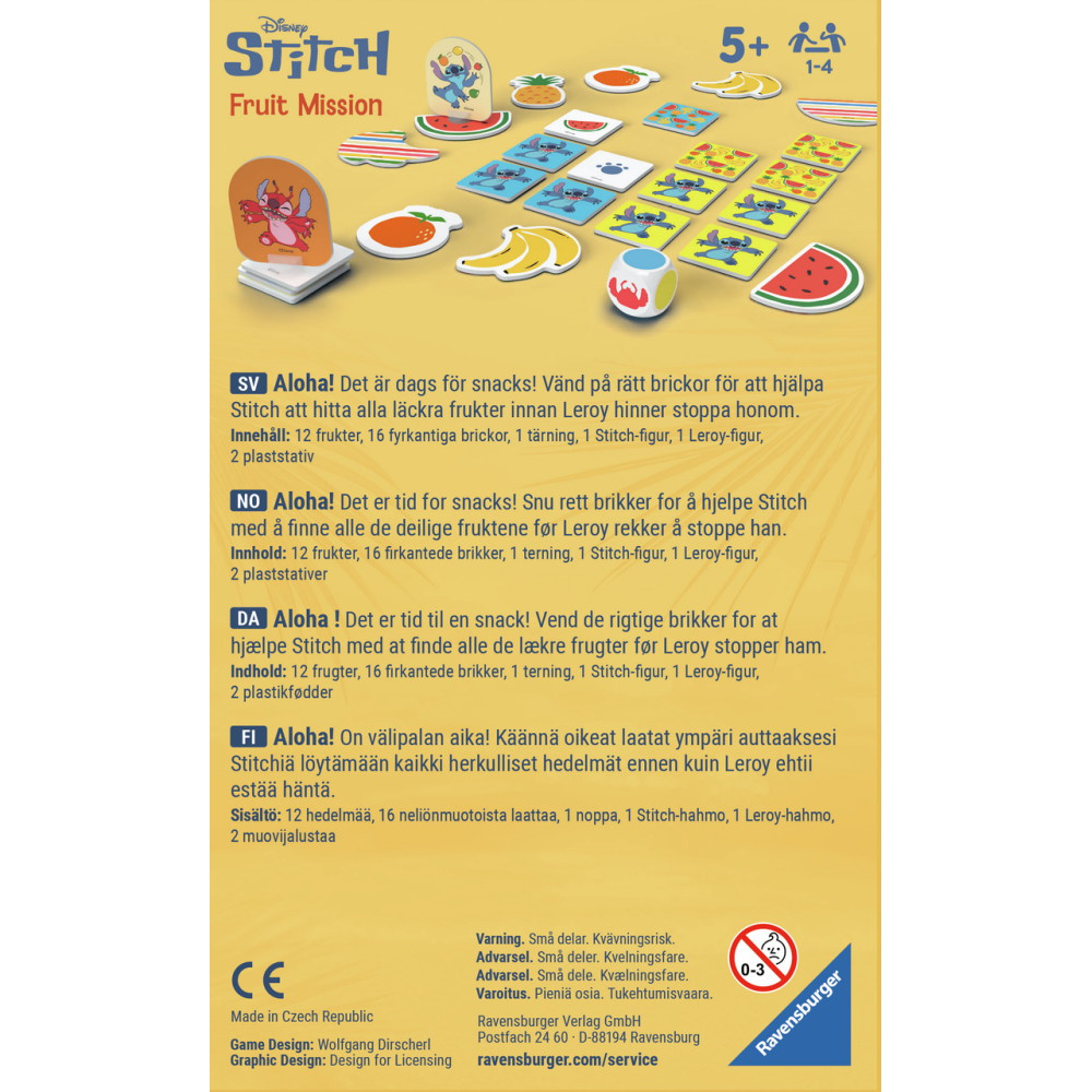 Disney Stitch Fruit Mission (Swe)