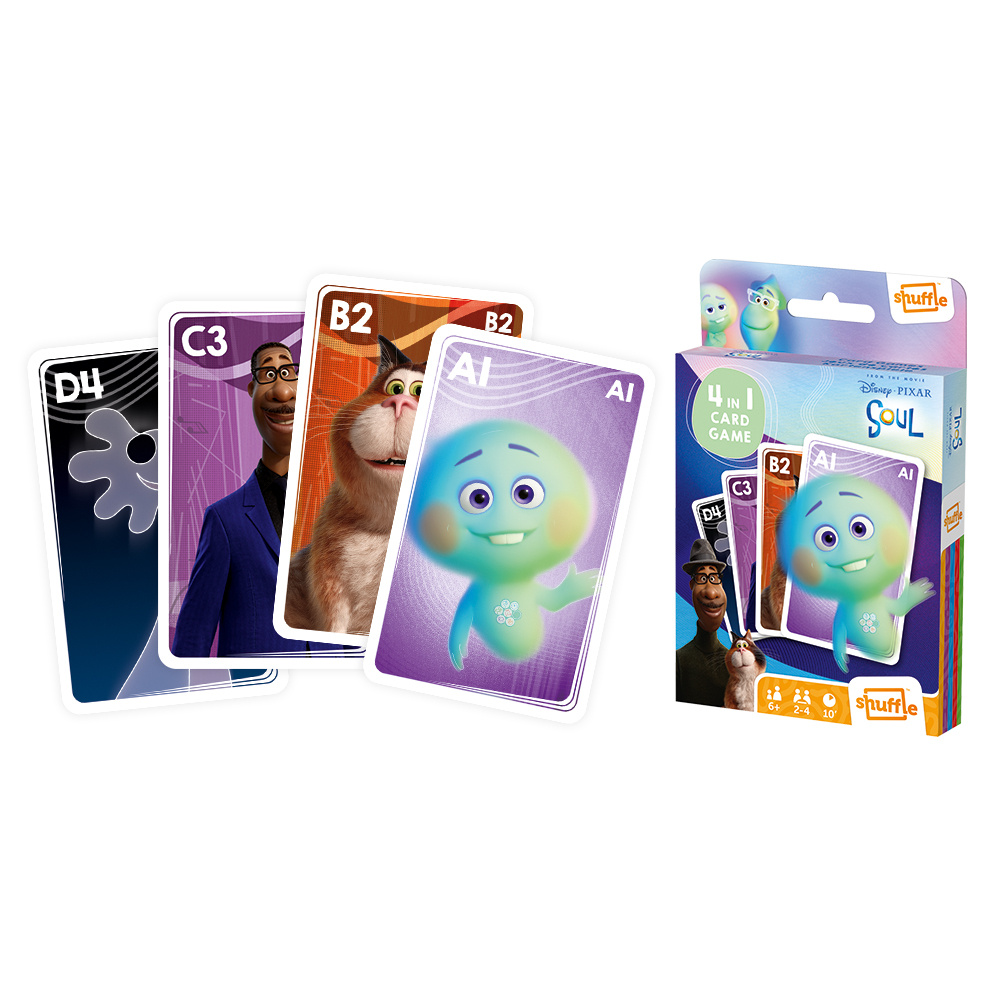 Shuffle - Kortspel Själen 4 i 1