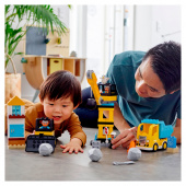 LEGO Duplo - Rivning med rivningskula LEGO Duplo - Rivning med rivningskula