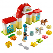 LEGO Duplo - Häststall och ponnyskötsel