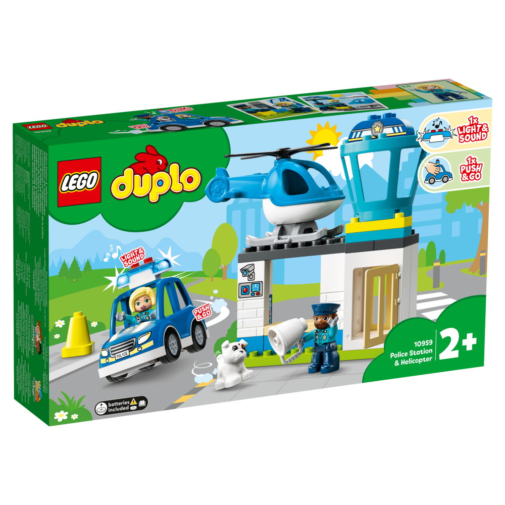 LEGO Duplo - Polisstation & helikopter