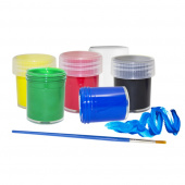 Sense - Temperafärg 6-Pack med Pensel Sense - Temperafärg 6-Pack med Pensel