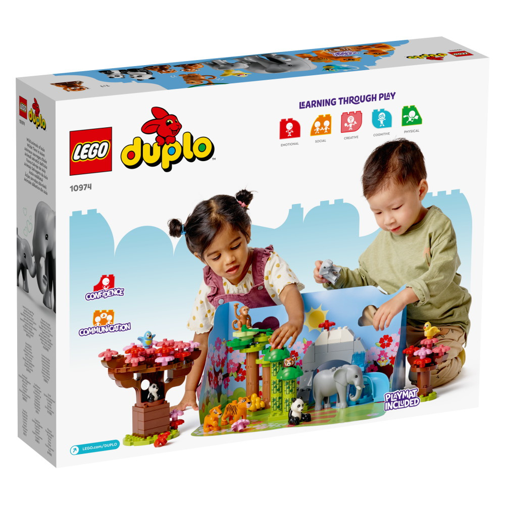 LEGO Duplo - Asiens vilda djur