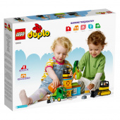 LEGO Duplo - Byggarbetsplats LEGO Duplo - Byggarbetsplats