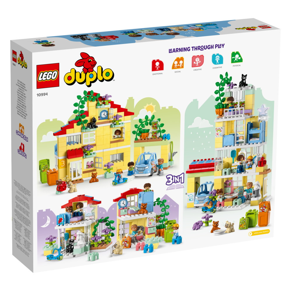 LEGO Duplo - 3in1 Familjehus