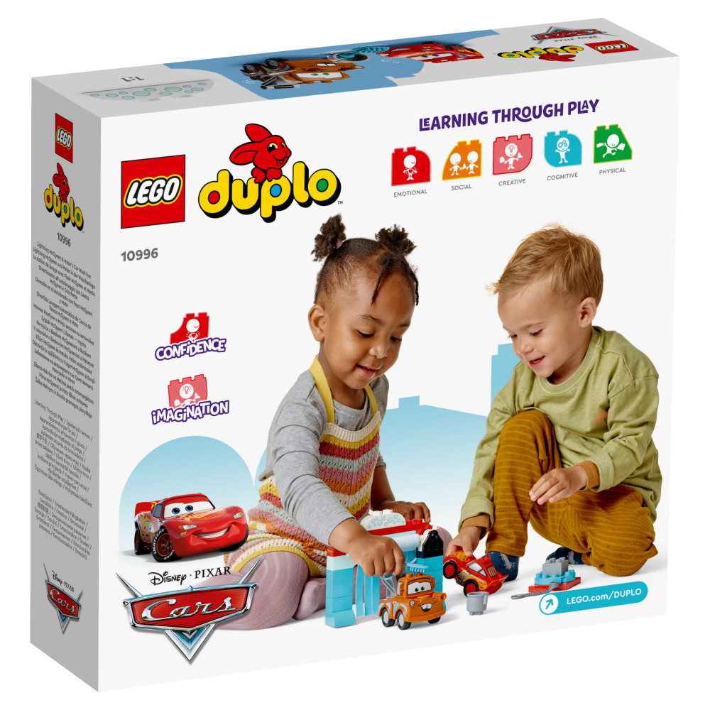 LEGO Duplo - Blixten McQueen och Bärgarns roliga biltvätt