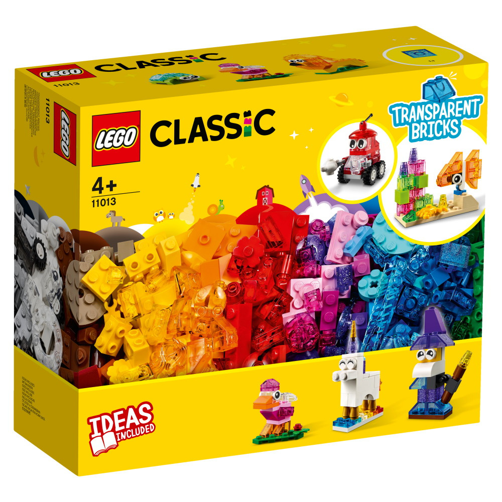 LEGO Classic - Kreativa transparenta klossar