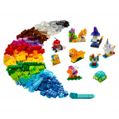 LEGO Classic - Kreativa transparenta klossar