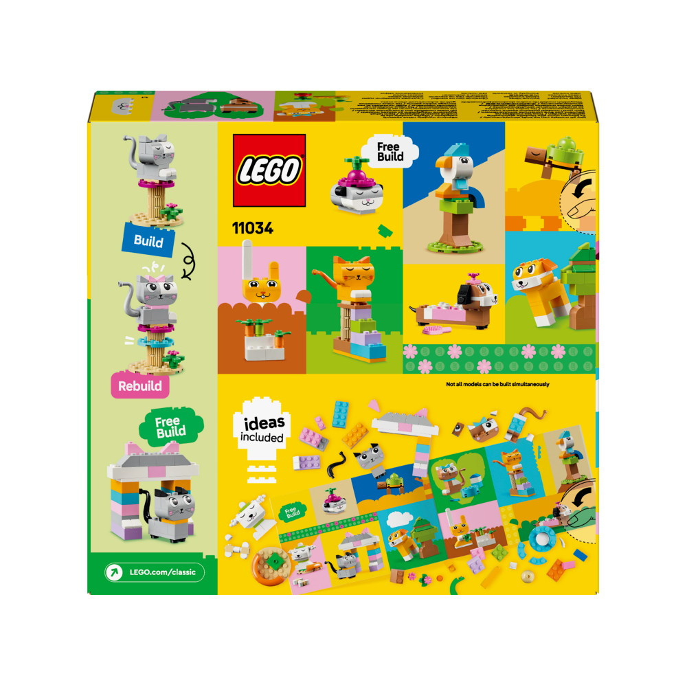 LEGO Classic - Kreativa husdjur