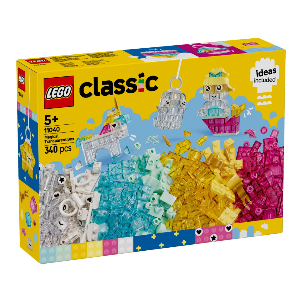 LEGO Classics - Magisk genomskinlig låda