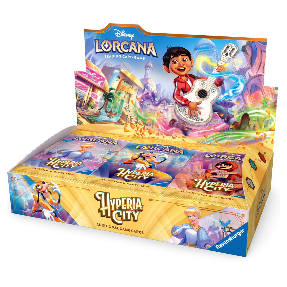 Disney Lorcana TCG: Hyperia City - Booster Display