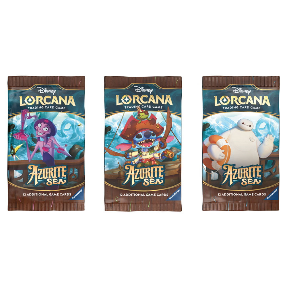 Disney Lorcana TCG: Azurite Sea - Booster Pack