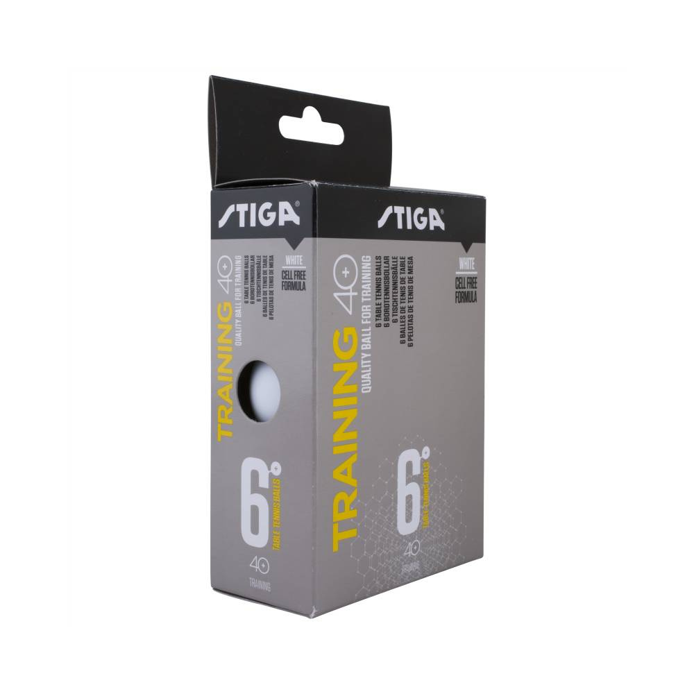 Stiga Training 40 mm (6 st vita)