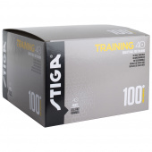 Stiga Training 40+ 100-pack boll vit Stiga Training 40+ 100-pack boll vit