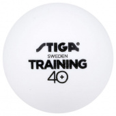 Stiga Training 40+ 100-pack boll vit Stiga Training 40+ 100-pack boll vit