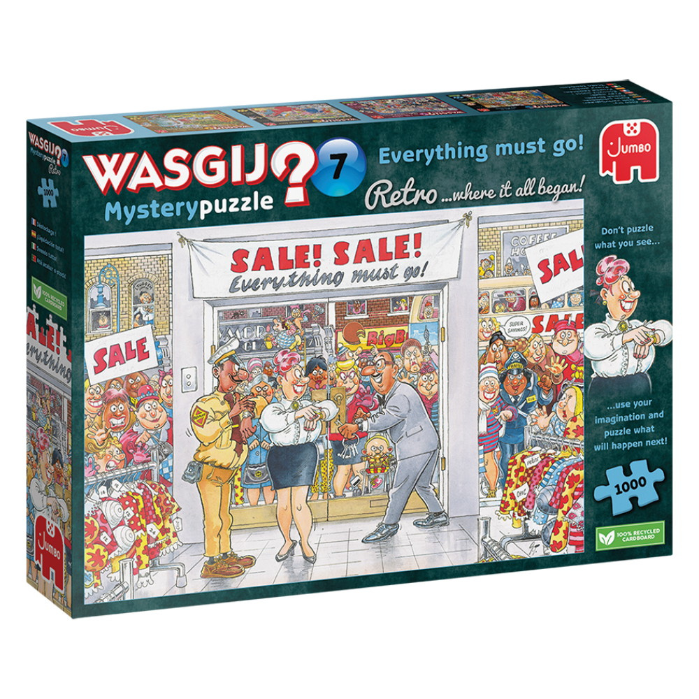 Wasgij? Mystery #7 - Everything Must Go! 1000 Bitar