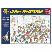 Jan Van Haasteren Pussel - It’s all going downhill 2000 Bitar Jan Van Haasteren Pussel - It’s all going downhill 2000 Bitar