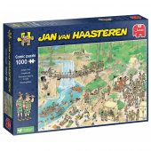 Jan van Haasteren Pussel - Jungle Tour 1000 Bitar Jan van Haasteren Pussel - Jungle Tour 1000 Bitar