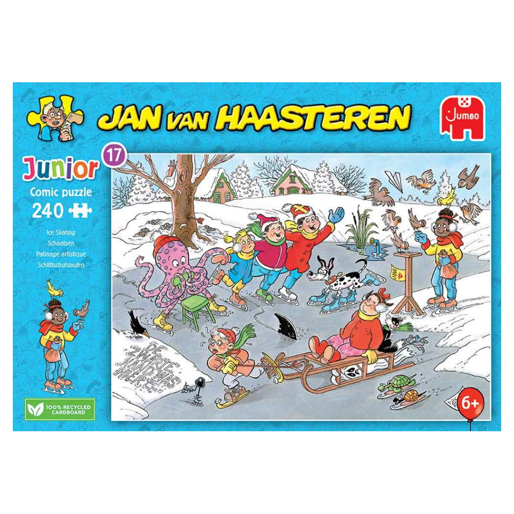 Jan van Haasteren Pussel: Ice Skating 240 Bitar
