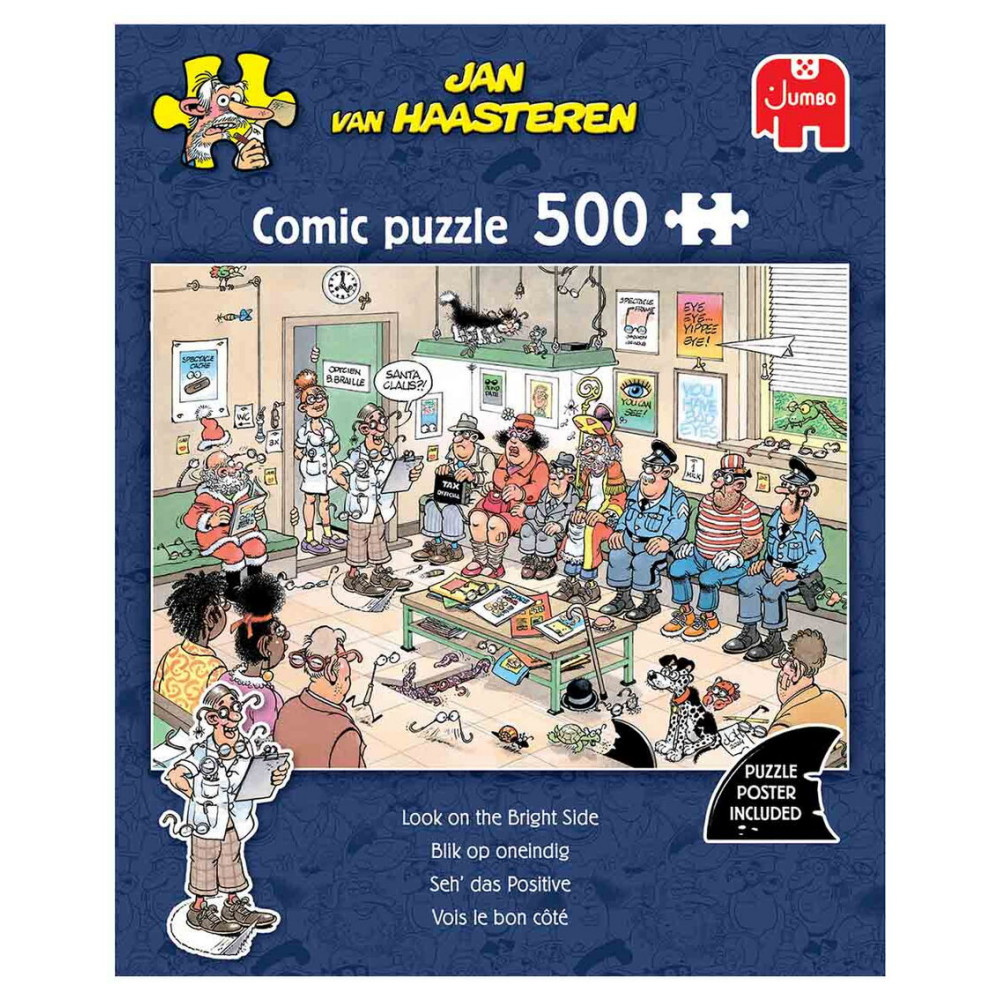 Jan van Haasteren Pussel - Look on the Bright Side 500 Bitar