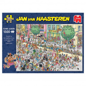 Jan van Haasteren Pussel - Pumped Up 1500 Bitar Jan van Haasteren Pussel - Pumped Up 1500 Bitar
