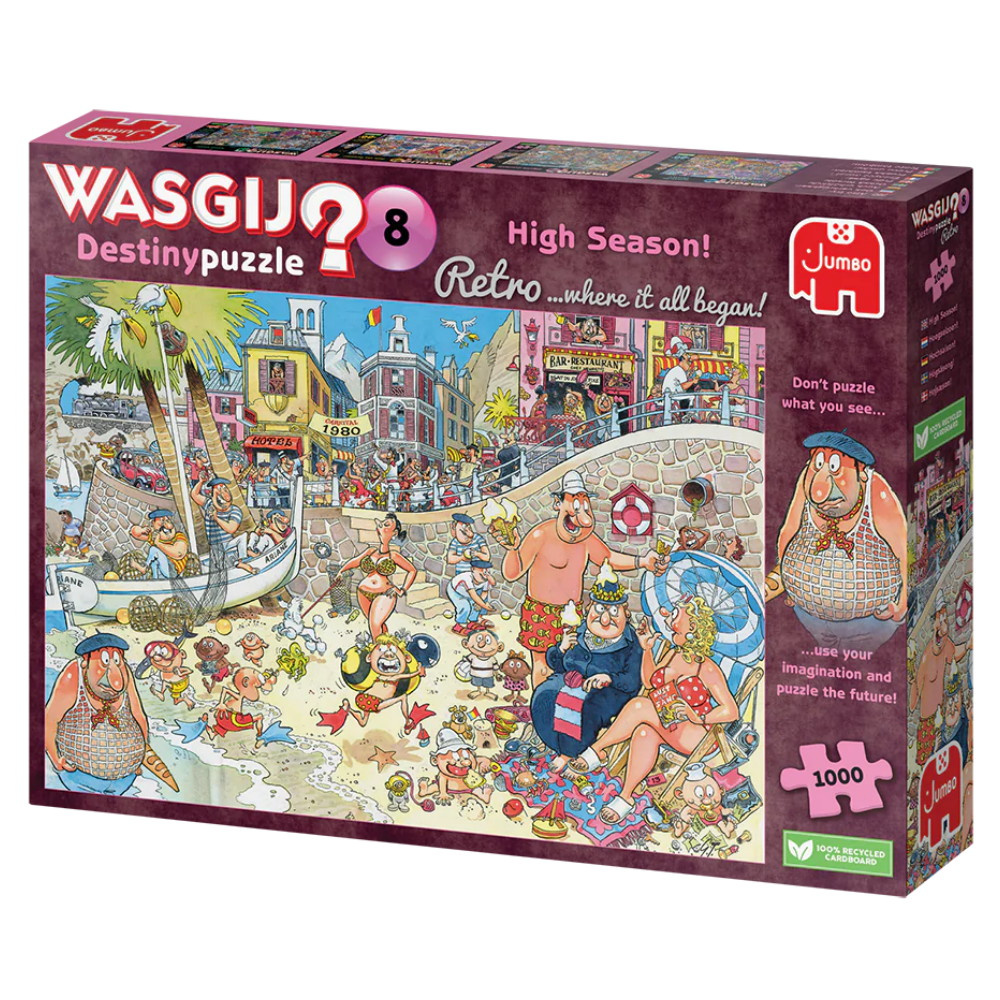 Wasgij? Retro Destiny #8 - High Season! 1000 Bitar