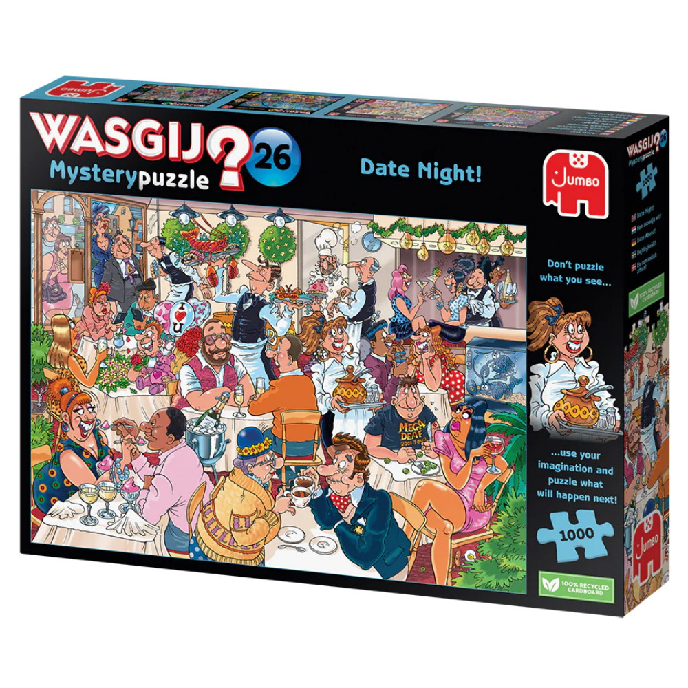 Wasgij? Retro Mystery #26 - Date Night! 1000 Bitar