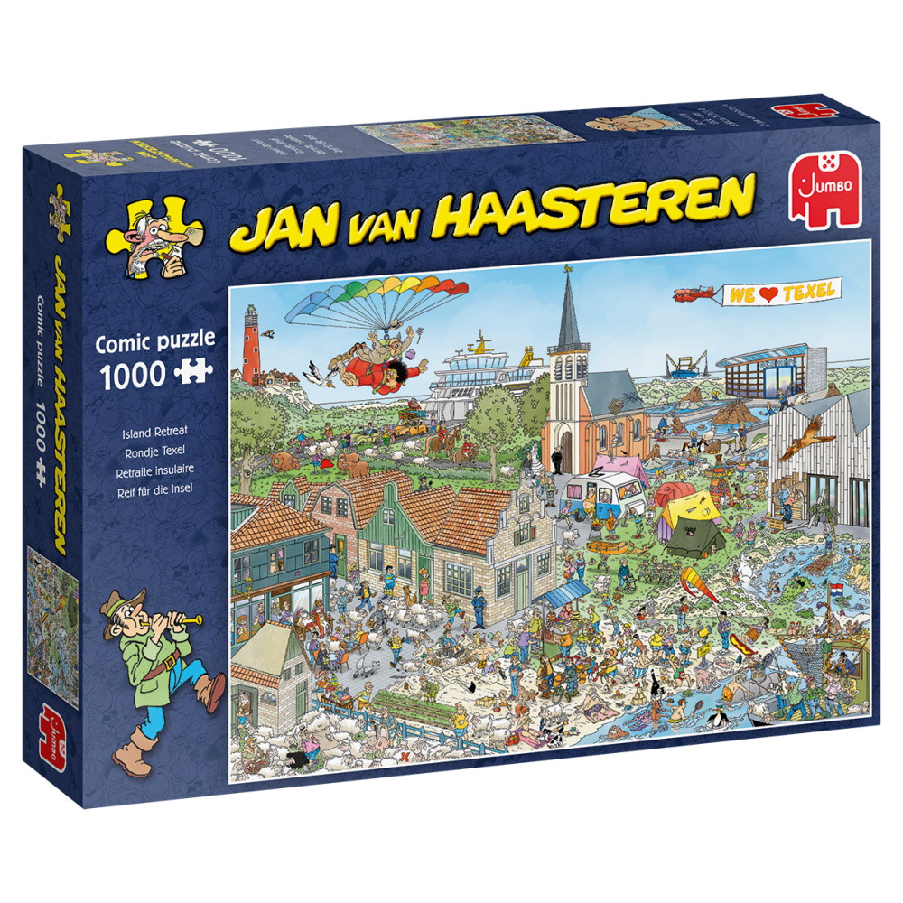 Jan van Haasteren Pussel: Island Retreat 1000 Bitar