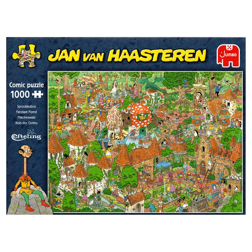 Jan van Haasteren Pussel: Fairytale Forest 1000 Bitar