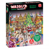 Wasgij? Adventskalender - Reindeer Rumpus! 24 x 54 Bitar Wasgij? Adventskalender - Reindeer Rumpus! 24 x 54 Bitar