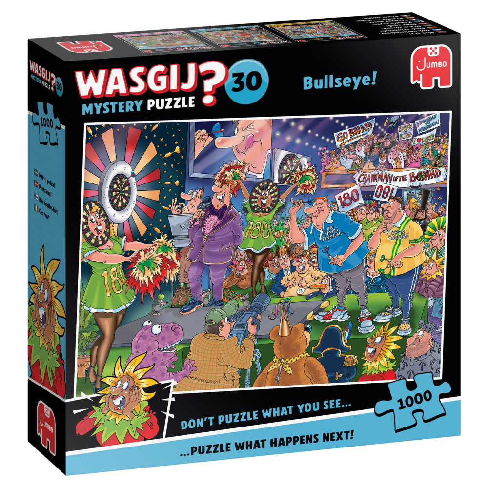 Wasgij? Mystery #30 - Bullseye! 1000 Bitar