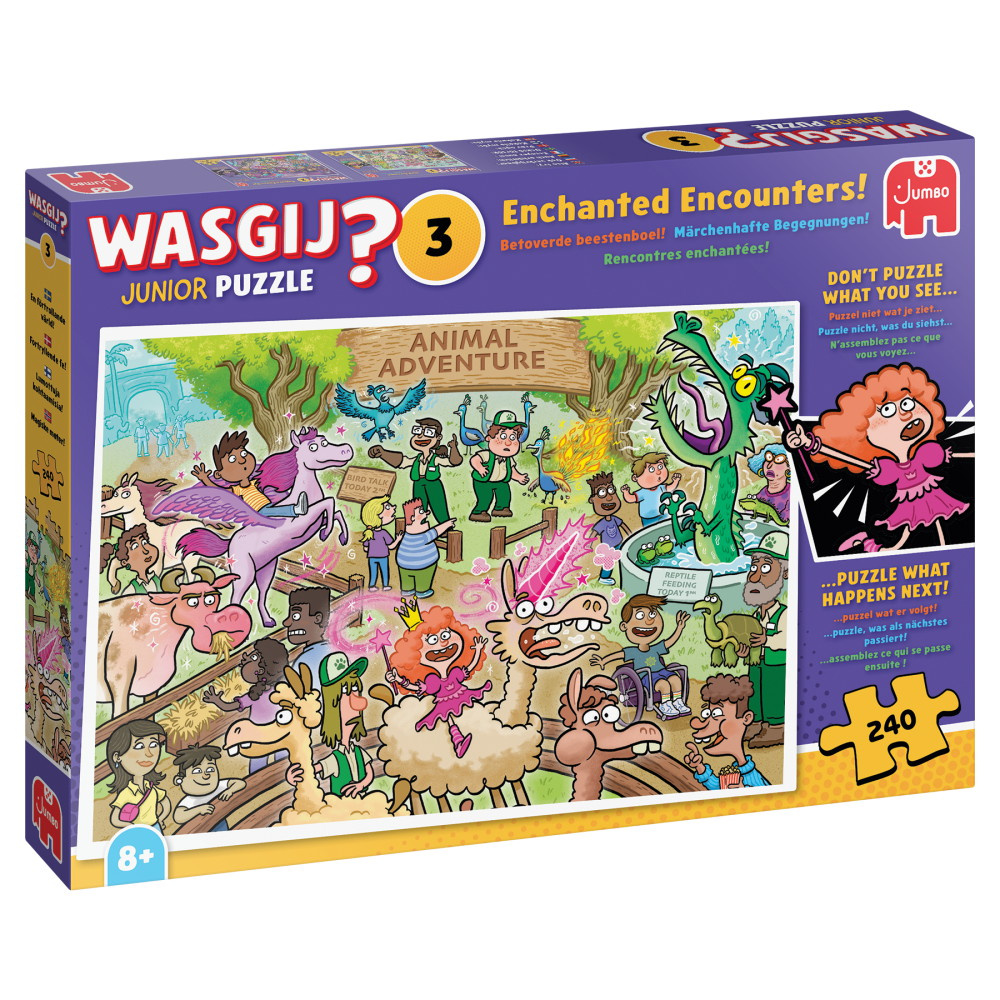 Wasgij? Junior #3 - Enchanted Encounters! 240 Bitar