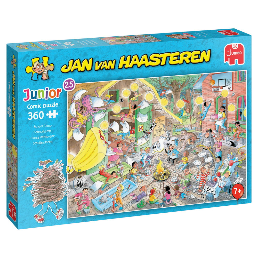 Jan van Haasteren Pussel - School Camp 360 Bitar