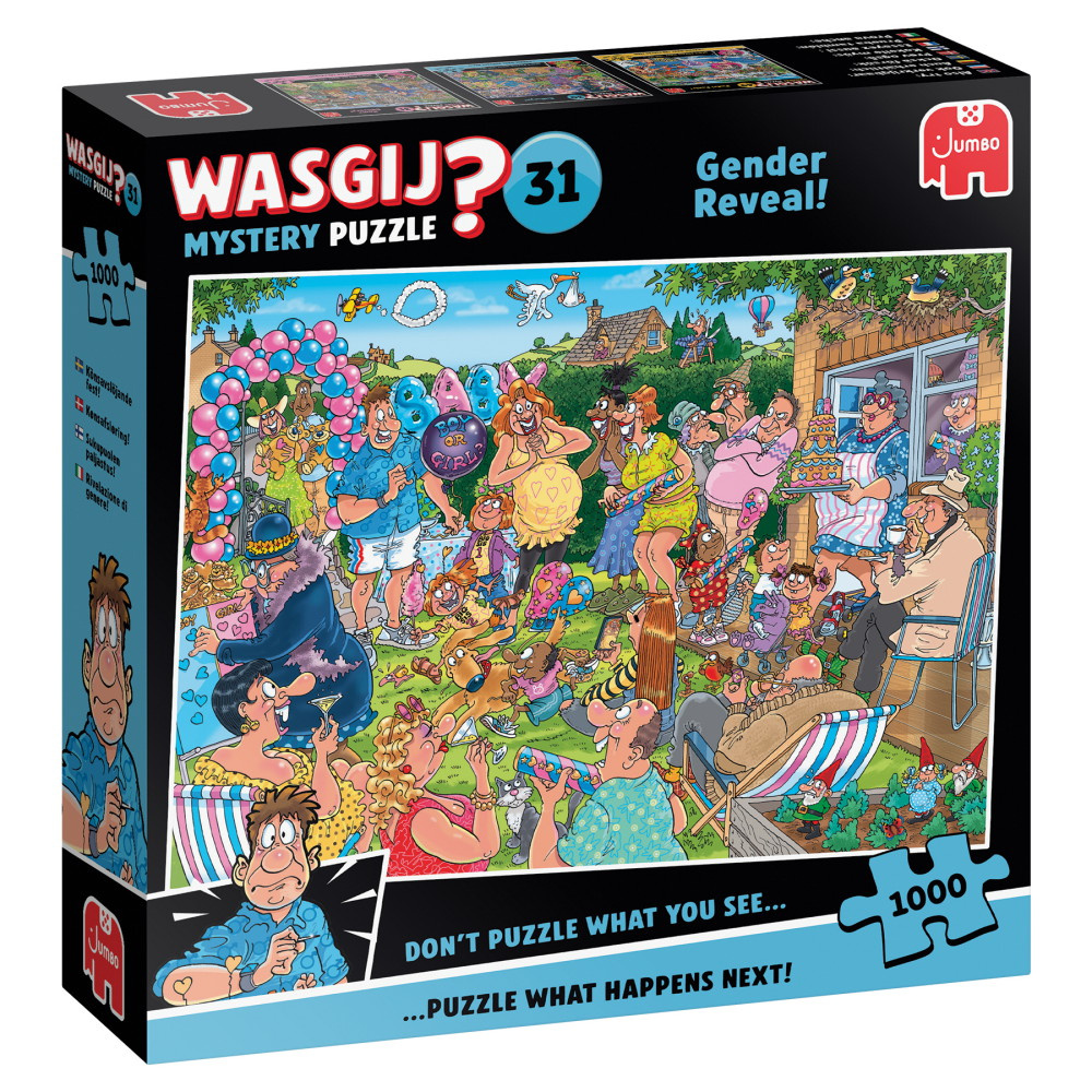 Wasgij? Mystery #31 - Gender Reveal! 1000 Bitar