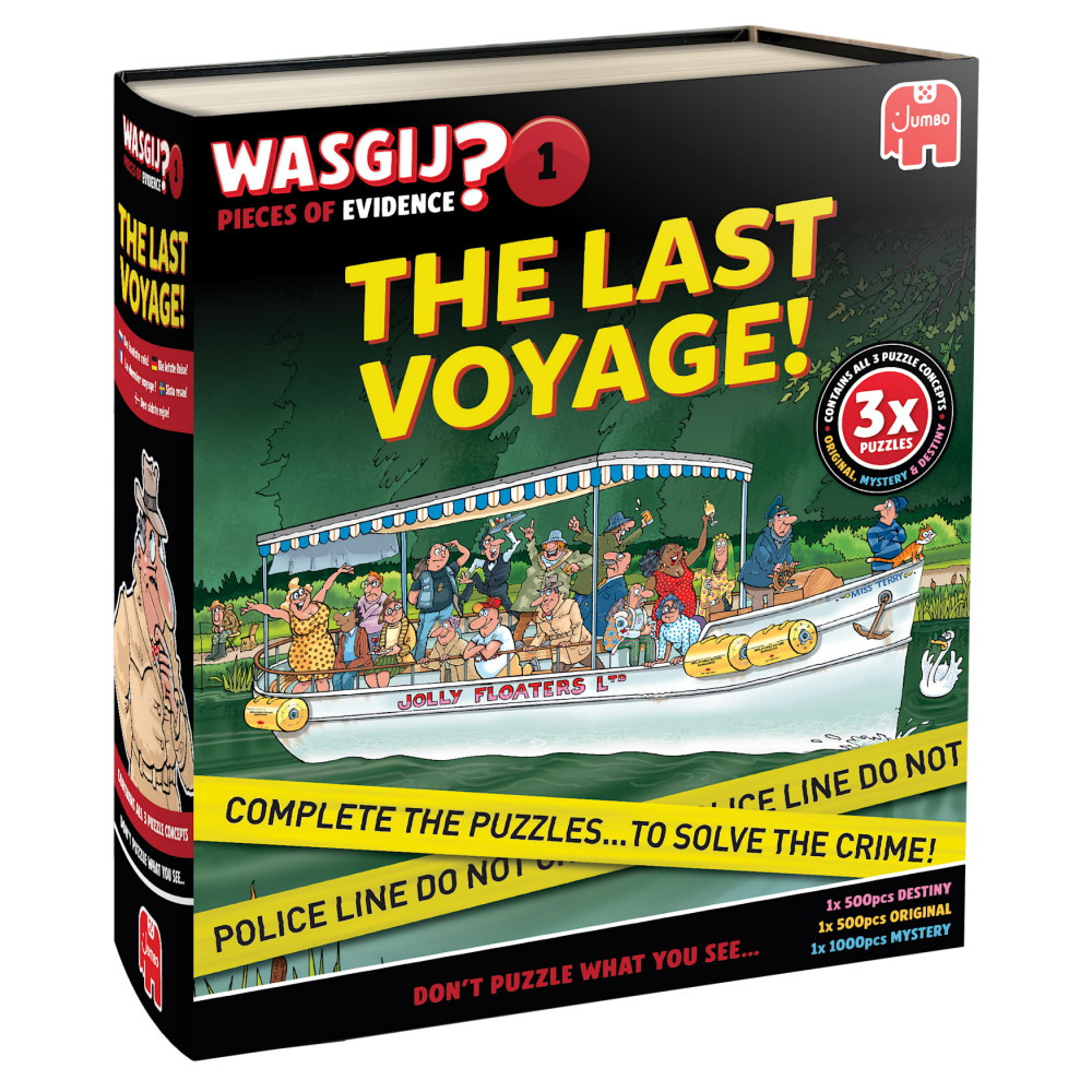 Wasgij: Pieces of Evidence 1 - The Last Voyage! 2000 Bitar